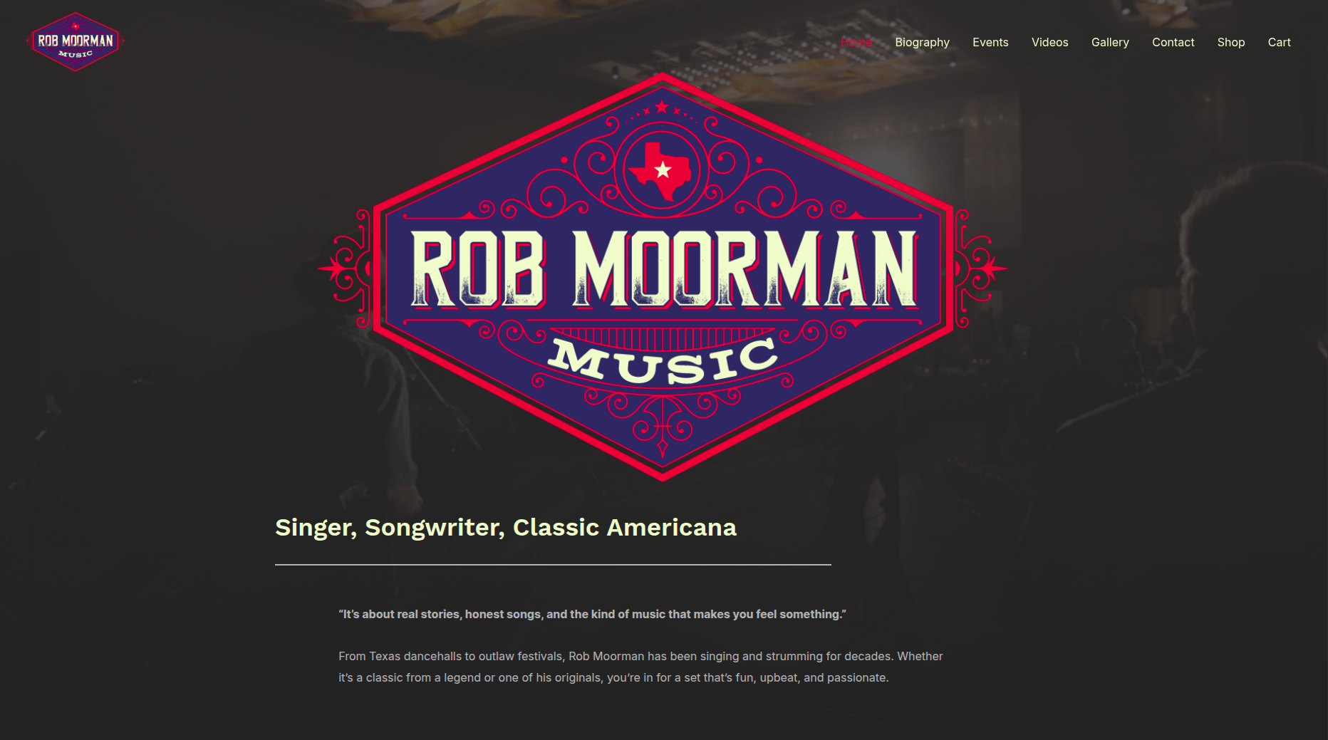 Rob Moorman Music website